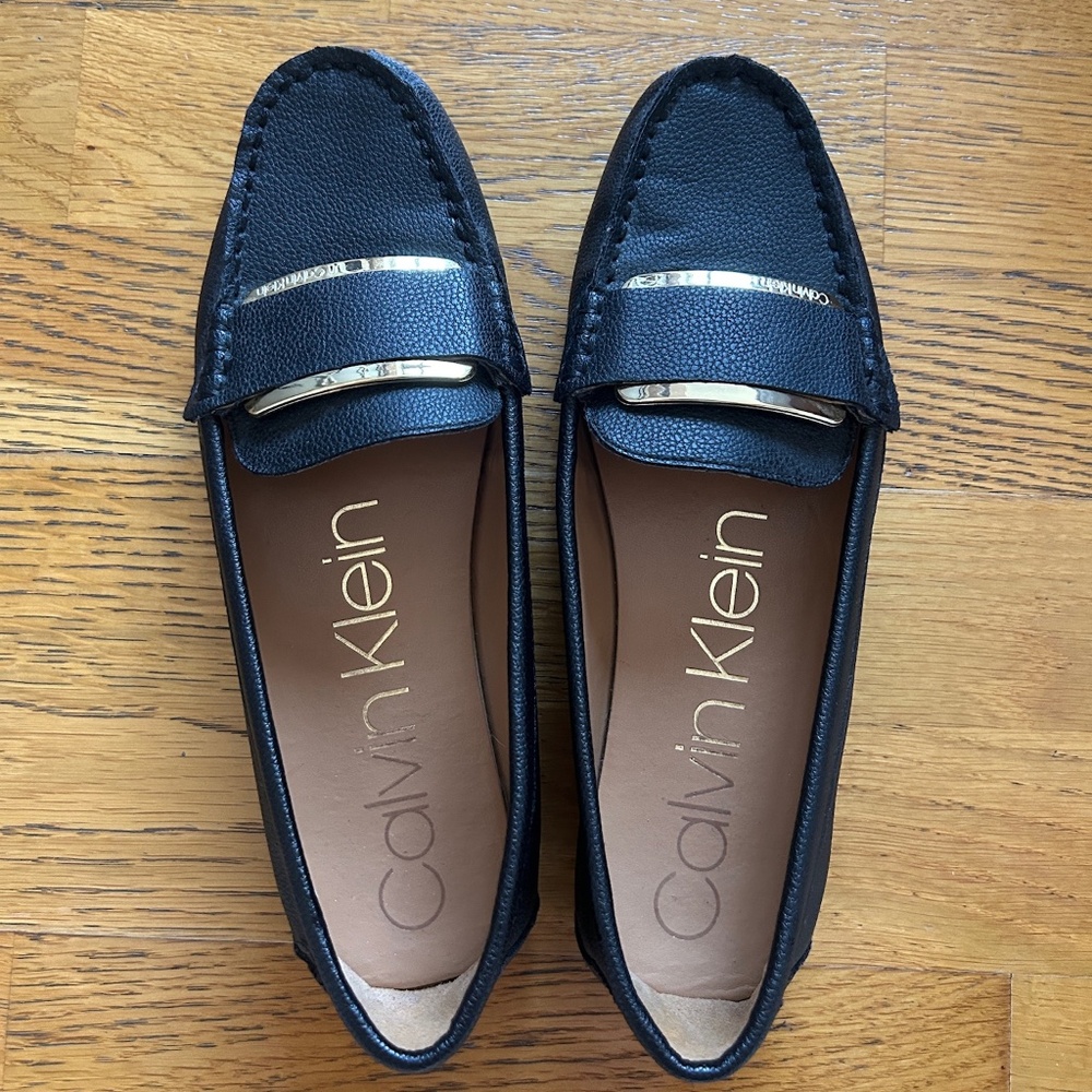 Calvin Klein Black Women's Slip-on loafers Size US 9